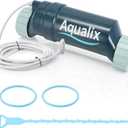 Aqualix Salt Cell Replacement for Hayward T-Cell-5 / W3T-Cell-5, 20,000 Gallon In-Ground Pool Salt Chlorination Cell, Compatible with AquaRite, SwimPure Plus, AquaRite Pro, ProLogic, OmniLogic