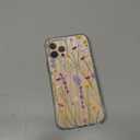 MOSNOVO Case for iPhone 12 & iPhone 12 Pro, [Buffertech 6.6ft Military-Grade Drop Protection] [Anti Peel Off Tech] Clear TPU Bumper Phone Case Cover Design - Floral Garden