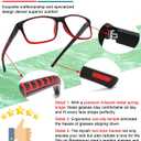 3 Pack Professional Reading Glasses Mens Computer Readers,Blue Light Blocking Glasses for Men Anti Glare/Filter UV,Stylish Large Oversized Two Tone Frame Spring Hinge Eyeglass 1.0 Strength
