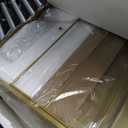 6-Tier Foldable Storage Shelves Expandable Shelf Wheels Gold 2-in-1