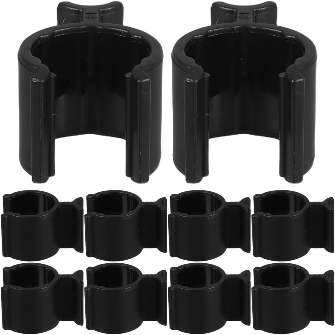 Cabilock 30Pcs Leakproof Bottle Lock Pump Clips for Lotion and Cleansing Oil Bottles Plastic Pump Locking Clamp Accessories for Travel and Home Use