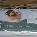East Coast Bedding Balanced Dream 50/50 Goose Feather Down King Pillow 20x36 Inch Medium Support with 100% Cotton Shell  Single Pack