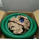 Heavy Duty 2" x 50' Blue PVC Discharge Hose & 2" x 20' Green PVC Suction Hose Pump Kit, Backwash Hose with Aluminum Camlock Fittings, Steel Round Strainer, Cam & Groove Adapter