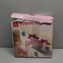 Lehoo Castle Wooden Car Ramp Toys for 1 Year Old Girl Birthday Gifts, Unicorn Montessori Toys for One Year Old, Wooden Race Track with 4 Rollers Toddler Toys for 2 Year Old Girl