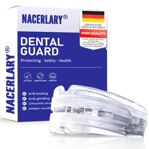 Anti Snoring Device,Professional Anti Snore Device, Customizable Adjustable Comfortable, Effectively Reduce Snoring, Comfort & Easy Breathing, Improve Sleep Quality（White）