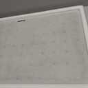 Extra Large Stone Bath Mat, 30'' x 17'' Diatomaceous Earth Non-Slip Stone Shower Mat, Super Absorbent Diatomite Stone Mats for Bathroom Light Gray XL Flow