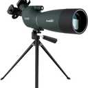 SVBONY SV28 Spotting Scopes with Tripod, Angled 25-75x70mm Spotter Scope with Phone Adapter, Waterproof Fogproof Spotting Scope for Bird Watching, Target Shooting, Wildlife Viewing