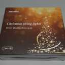 JMEXSUSS 230ft 720 LED Warm White Christmas String Lights Outdoor, Plug-in Outdoor String Lights with Remote Control, Clear Wire 8 Modes Christmas Tree Light for Bedroom Tree