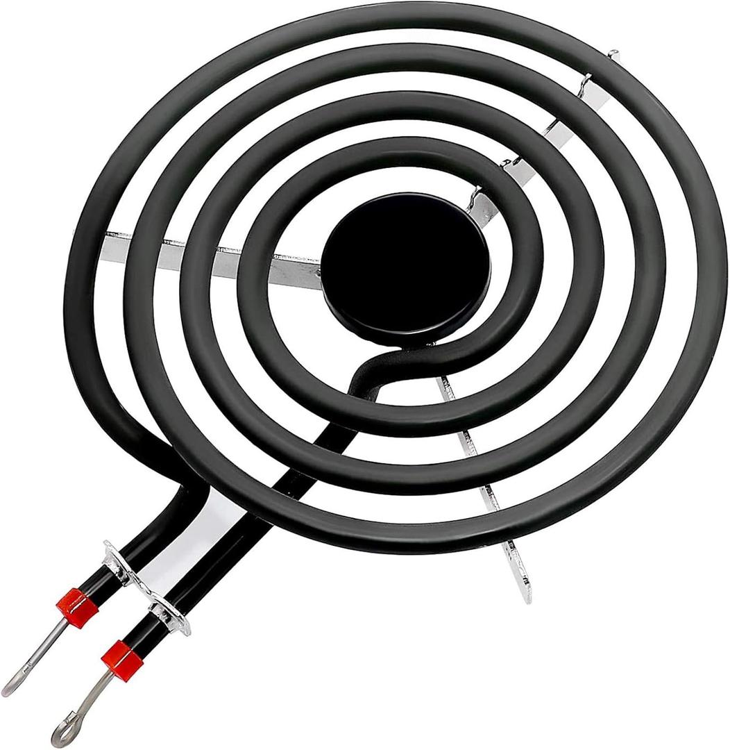 Upgraded660532 MP15YA Electric Range Burner Element 6 inch 1500W 4 Turns surface element fit for Whirlpool Kenmore ranges replacement burners wfc310s0ak, rf110axsq3, kf330add1,ffef3011lwd,etc.