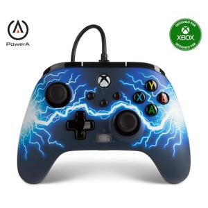 PowerA Enhanced Wired Controller for Xbox Series X|S - Arc Lightning, Officially Licensed for Xbox