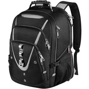 Mogplof Extra Large Laptop Backpack, 17 inch TSA Flight Approved Travel Backpack for Men, Large Backpack, RFID Business Computer Bag, Heavy Duty Water Resistant College Bookbag