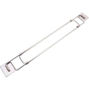 Adjustable Bars for RV for Secure Adjustable Bars Drink Stabilizers for RV Refrigerator (Silver)