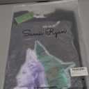 Samii Ryan Women's Love Without Limits Oversized Tee (Large, Black)