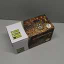 2 Pack Outdoor Solar Hanging Lantern Lights Metal LED Decorative Lamp for Garden Patio Courtyard Lawn and Table with Hollowed-Out Design (Sunset Blaze)