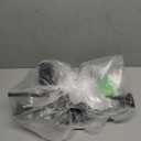 Bojim 6 Light Black Track Lighting Kit, Modern LED Track Lighting Fixtures Ceiling, Flexibly Rotatable LED Light Head with Acrylic Ring, Kitchen Ceiling Track Light (GU10, Bulbs Not Included)