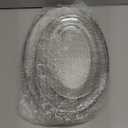 FoldTier 3 Pcs Stainless Steel Serving Tray Large Oval Platter Set, 11.8" 13.8" 15.7" Heavy Duty Metal Oval Serving Platter Mirror Polish Sizzle Plate for Fish Dessert Meat Sushi Birthday Wedding