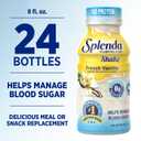 SPLENDA Diabetes Care Shakes - Meal Replacement Shake, French Vanilla, 8 Fl Oz (Pack of 24)