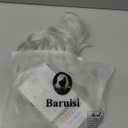 Baruisi Men Wigs Short White Wig Synthetic Heat Resistant Natural Halloween Cosplay Hair