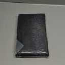 Recyclable Shoe Covers Disposable - Black Shoe Covers for Indoors,50Pcs Booties for Shoe cover, Fits Up To 11 US Men and 13 US Women Size, Recyclable Non-Woven Fabric (Black Set of 50(XL))