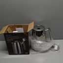 Secura French Press Coffee Maker, 304 Grade Stainless Steel Insulated Coffee Press with 2 Extra Screens, 50oz (1.5 Litre), Silver