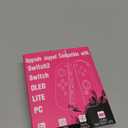 SWTOTK Control for Switch Controller,Wireless Remote for Switch Lite OLED Extra Gamepad with Hall Effect No Drift Joystick Controles Replacement for Joy No NFC Green Blue