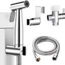 Handheld Bidet Sprayer for Toilet, IDMAX Jet Sprayer for Toilet Muslim Shower Set with 49-inch Hose and Bracket, Adjustable Bidet Attachment Water Pressure Control for Feminine Wash