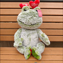 Hugs And Kisses Green Frog