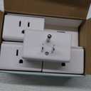 Kasa Smart Plug Mini 15A, Smart Home Wi-Fi Outlet Works with Alexa, Google Home & IFTTT, No Hub Required, UL Certified, 2.4G WiFi Only, 4-Pack(EP10P4) , White