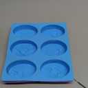 Sakolla 2 Pack 6 Cavity Bee Silicone Soap Molds Rectangle Oval Honeycomb Silicone Molds Loaf Handmade Molds for Soap Making Supplies DIY Wax Melts, Beeswax, Cake Chocolate Bakeware