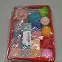 SpringFlower 3 in 1 Montessori Toys for Babies 0-3-6-12 Months, Soft Baby Teething, Stacking Building Blocks for Infants, Sensory Developmental Education Toys for Toddler Baby 12-18 Months,22 PCS