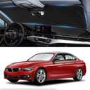 for 3 Series Windshield Sun Shade Sunshade Fits BMW 2013-2018 3 Series/ F30/ F31/ F80/ M3 for BMW 328i 335i 320i 330i 325i Windshield Cover Window Shield Protector Sun Visor Car Accessories