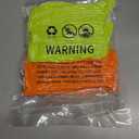 2 x Women's Neon Scrunch Crew Socks 80s 90s Retro 3-Pack Cotton Stacked Boot Calf Cozy Ribbed Slouchy Socks Size 5-10 (2-neon Green/1-neon Orange)