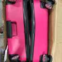 Rockland Melbourne Hardside Expandable Spinner Wheel Luggage, Magenta, 1 Piece (28")