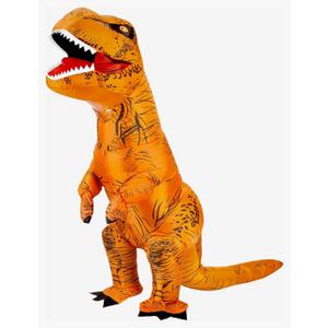 Inflatable Dinosaur Costume Adult&Kid, Blow Up Inflatable Trex Costume for Halloween Themed Party Cosplay