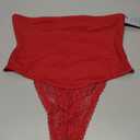Werena Tummy Control Thong Shapewear for Women Mid High Waisted Body Shaper Underwear Lace Shaping Thong Girdle Panties. Size XL