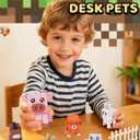 3D Printed Animals, Adorable Desk Pets for Desk Decor Gifts (Farm Animal), Miniature