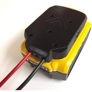 Battery Adapter for DeWALT 20V Max 18v Dock Power Connector 12 Gauge Robotics