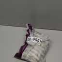 jinchan Linen Valance Curtain Striped Valance for Windows 18 Inch Light Filtering Kitchen Curtain Farmhouse Double Layer for Living Room Ticking Rod Pocket 1 Panel Taupe Grey on Linen