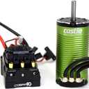 Castle Creations 010-0174-16 Cobra 10 6S MAX, 25.2V MAX, 8A Peak BEC W/1415-2400KV 5MM SENSORED Motor