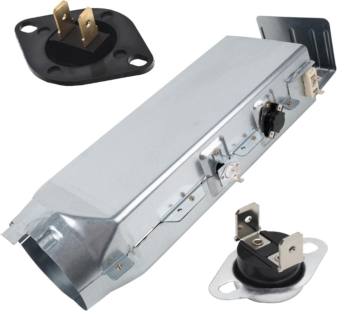[Upgraded] DC97-14486A Dryer Heating Element Kit For DV42H5000EW/A3 DV45H7000EW/A2 DV40J3000EW/A2 DVE50R5400V/A3 DVE50R5200W/A3 DVE50M7450W/A3 DV42H5200EP/A3 DV42H5200EW/A3 DV48H7400EW/A2