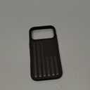 Carveit Magnetic Wooden Case for iPhone 17 Pro Case, Wood Artisan Engraved & Black Soft TPU Shockproof Cover, Compatible with MagSafe Wireless Chargers (The Classic American Flag) Blackwood