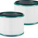 2 Pack HP01 HP02 HEPA Filter Replacement Compatible with Dyson HP01 HP02 DP01 DP02 Desk Purifiers, Replaces Part # 968125-03, Fit for Dyson Pure Hot Cool Link Air Purifier Filter