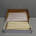 36pcs Flameless Flickering LED Taper Candles Bulk Battery Operated Candles for Christmas Halloween Birthday Wedding Party, (Ivory, 11 inch, 36pcs)