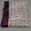 jinchan Tab Top Linen Kitchen Curtains 24 Inches Striped Tier Curtains Farmhouse Modern Cafe Style Small Window Treatments Airy Light Filtering Rod Pocket for Living Room Bathroom 2 Panels Tan