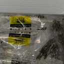 Txinmin Ceramic Cabinet Handles 6 Pack Dresser Cabinet Pulls 3" Hole Centers Euro Style Drawer Hardware - Ivory White