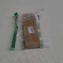 Lancardo Vintage Ladies Large Arabic Markers Multi Layers Leather Wrap Cuff Bracelet Wrist Watch Browm Black Green Orange (brown)