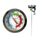 LABO Instant Read 2-Inch Dial Thermometer,Best for The Coffee Drinks,Chocolate Milk Foam (single item)