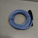 LULUW 25FT 1/4-inch High Pressure Washer Hose,3600PSI M22 14mm Replacement Power Washer Hose for Most Brands, Blue