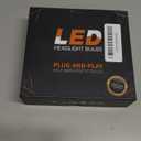 Lights Fit For Honda Accord 2008-2012 Sedan & 1992-2007, 9005 High Beam 9006 Low Beam, High Power 6500K White Light, Plug & Play, Pack of 4