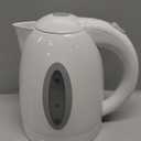 OVENTE Electric Kettle, 1.7L Fast Boiling Water Heater for Coffee or Tea, BPA Free with Water Level Gauge, Auto Shut-Off, Boil-Dry Protection, Indicator Light and Removable Filter, White KP72W